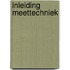 Inleiding meettechniek
