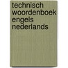 Technisch woordenboek engels nederlands by Bos