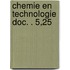 Chemie en technologie doc. . 5,25