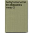 Bedryfseconomie en calculaties meao 2