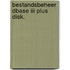 Bestandsbeheer dbase iii plus disk.