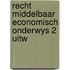 Recht middelbaar economisch onderwys 2 uitw