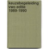 Keuzebegeleiding vwo editie 1989-1990 door Onbekend