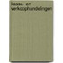 Kassa- en verkoophandelingen