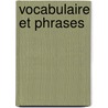 Vocabulaire et phrases by Deckers