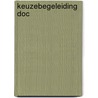 Keuzebegeleiding doc door Onbekend