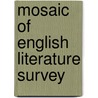 Mosaic of english literature survey door Simons Veen