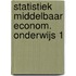 Statistiek middelbaar econom. onderwijs 1