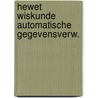 Hewet wiskunde automatische gegevensverw. door Onbekend