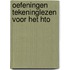 Oefeningen tekeninglezen voor het hto