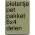 Pietertje Pet pakket 6x4 delen