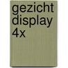 Gezicht display 4x door J. Cabrera