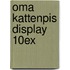 Oma kattenpis display 10ex