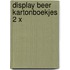 Display Beer kartonboekjes 2 x