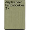 Display Beer kartonboekjes 2 x door C. Wright