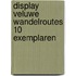 Display Veluwe Wandelroutes 10 exemplaren