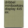 Dribbel miniboekjes display 4x5 ex. door Eric Hill