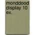 Monddood display 10 ex.
