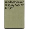 Raadselboeken display 5x5 ex a 6,25 by Unknown