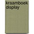 Kraamboek display 