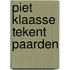 Piet klaasse tekent paarden