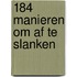 184 manieren om af te slanken