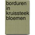 Borduren in kruissteek bloemen