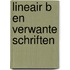 Lineair b en verwante schriften