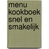 Menu kookboek snel en smakelijk