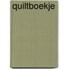 Quiltboekje door Seward