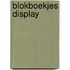 Blokboekjes display