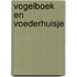 Vogelboek en voederhuisje