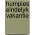 Humpies eindelyk vakantie