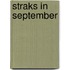 Straks in september