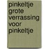 Pinkeltje grote verrassing voor pinkeltje