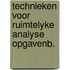 Technieken voor ruimtelyke analyse opgavenb.