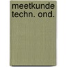 Meetkunde techn. ond. by Springer