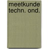 Meetkunde techn. ond. door Springer