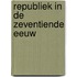 Republiek in de zeventiende eeuw