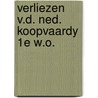Verliezen v.d. ned. koopvaardy 1e w.o. door Munching