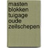 Masten blokken tuigage oude zeilschepen