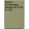 Asterix miniboekjes display 4x15 dln a 1,50 by Unknown