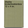 Display kinderboekenbox 12 x 4 ex. door Tanner