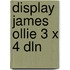 Display james ollie 3 x 4 dln