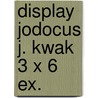 Display jodocus j. kwak 3 x 6 ex. door Veen