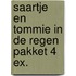 Saartje en Tommie in de regen pakket 4 ex.