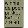 Winnie de poeh pakket 8x1 ex. a 9,90 door A.A. Milne