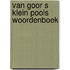 Van goor s klein pools woordenboek