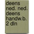 Deens ned. ned. deens handw.b. 2 dln