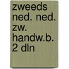 Zweeds ned. ned. zw. handw.b. 2 dln door Boer Hoed